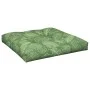 Kissen für Paletten, 2 Stück, Stoff mit Blattmuster von vidaXL, Kissen für Stühle und Sofas - Ref: Foro24-360730, Preis: 51,4...