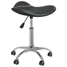 Silla de oficina de cuero sintético negra by vidaXL, Office chairs - Ref: Foro24-3088556, Price: 53,60 €, Discount: %