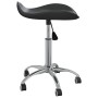 Silla de oficina de cuero sintético negra by vidaXL, Office chairs - Ref: Foro24-3088556, Price: 54,44 €, Discount: %