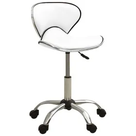 Bürostuhl aus weißem Kunstleder von vidaXL, Bürostühle - Ref: Foro24-3088625, Preis: 82,13 €, Rabatt: %