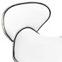 Silla de oficina de cuero sintético blanco by vidaXL, Office chairs - Ref: Foro24-3088625, Price: 81,92 €, Discount: %