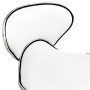 Silla de oficina de cuero sintético blanco by vidaXL, Office chairs - Ref: Foro24-3088625, Price: 83,62 €, Discount: %