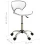 Silla de oficina de cuero sintético blanco by vidaXL, Office chairs - Ref: Foro24-3088625, Price: 81,92 €, Discount: %