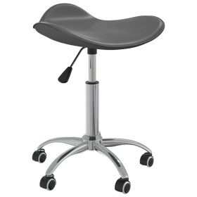 Grauer Bürostuhl aus Kunstleder von vidaXL, Bürostühle - Ref: Foro24-3088560, Preis: 57,03 €, Rabatt: %