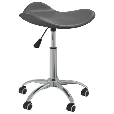 Grauer Bürostuhl aus Kunstleder von vidaXL, Bürostühle - Ref: Foro24-3088560, Preis: 57,03 €, Rabatt: %