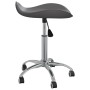 Grauer Bürostuhl aus Kunstleder von vidaXL, Bürostühle - Ref: Foro24-3088560, Preis: 57,03 €, Rabatt: %