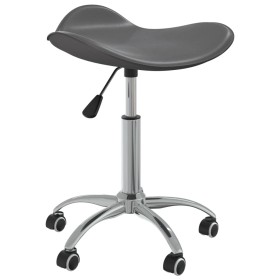Drehbarer Esszimmerstuhl aus grauem Kunstleder von vidaXL, Essstühle - Ref: Foro24-3088570, Preis: 57,03 €, Rabatt: %