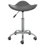 Drehbarer Esszimmerstuhl aus grauem Kunstleder von vidaXL, Essstühle - Ref: Foro24-3088570, Preis: 55,32 €, Rabatt: %