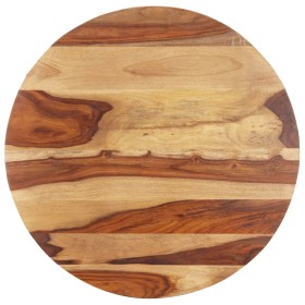Superficie de mesa redonda madera maciza sheesham 