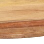 Runde Tischplatte aus massivem Palisanderholz 25-27 mm 60 cm von vidaXL, Tischplatten - Ref: Foro24-285974, Preis: 59,65 €, R...