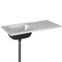 Küchenspüle mit Abtropffläche aus Edelstahl 1000x500x155 mm von vidaXL, Sinkt - Ref: Foro24-147236, Preis: 146,63 €, Rabatt: %