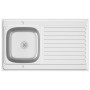 Kitchen sink with stainless steel drainer 1000x600x155 mm by vidaXL, Sinks - Ref: Foro24-147237, Price: 178,17 €, Discount: %