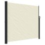 Toldo lateral retráctil crema 180x500 cm