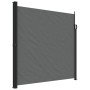 Toldo lateral retráctil gris antracita 200x500 cm