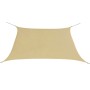 Toldo de vela cuadrado tela Oxford beige 3,6x3,6 m de vidaXL, Sombrillas - Ref: Foro24-42292, Precio: 38,26 €, Descuento: %