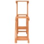 Soporte para flores madera maciza de abeto 90x25x73,5 cm