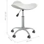Weißer Schönheitssalonhocker aus Kunstleder von vidaXL, Friseurstühle - Ref: Foro24-323683, Preis: 55,28 €, Rabatt: %