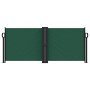 Toldo lateral retráctil verde oscuro 100x600 cm