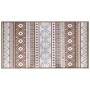 Alfombra de exterior gris y blanca reversible 80x150 cm de vidaXL, Protectores para exterior - Ref: Foro24-364794, Precio: 25...