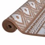 Wendbarer grau-weißer Outdoor-Teppich, 80 x 150 cm von vidaXL, Outdoor-Protektoren - Ref: Foro24-364794, Preis: 23,41 €, Raba...