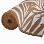 Wendbarer braun-weißer Outdoor-Teppich, 100 x 200 cm von vidaXL, Outdoor-Protektoren - Ref: Foro24-364790, Preis: 37,84 €, Ra...