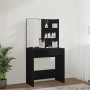 Tocador con LED negro 74,5x40x141 cm de vidaXL, Tocadores para dormitorios - Ref: Foro24-808802, Precio: 87,30 €, Descuento: %