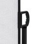 Toldo lateral retráctil blanco 120x1000 cm