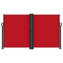 Toldo lateral retráctil rojo 140x1000 cm en Sombrillas | Comprar online en Foro24