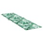 Cojín para tumbona tela Oxford estampado de hojas de vidaXL, Cojines para sillas y sofás - Ref: Foro24-361374, Precio: 39,76 €
