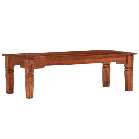 Mesa de centro de madera maciza de acacia 110x50x35 cm en Mesas de centro | Comprar online en Foro24