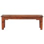 Mesa de centro de madera maciza de acacia 110x50x35 cm