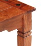 Mesa de centro de madera maciza de acacia 110x50x35 cm