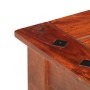 Mesa de centro de madera maciza de acacia 110x50x35 cm