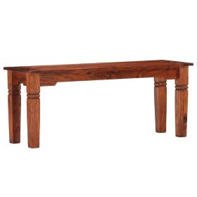 Banco de madera maciza de acacia 110 cm