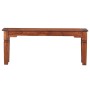 Banco de madera maciza de acacia 110 cm