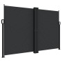 Toldo lateral retráctil negro 160x1200 cm en Sombrillas | Comprar online en Foro24