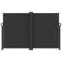 Toldo lateral retráctil negro 160x1200 cm en Sombrillas | Comprar online en Foro24