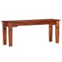 Banco de madera maciza de acacia 110 cm