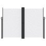 Toldo lateral retráctil blanco 180x1200 cm
