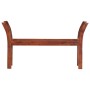 Banco de madera maciza de acacia 111 cm