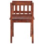 Banco de madera maciza de acacia 111 cm