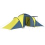 Zelt 6 Personen blau und gelb von vidaXL, Zelte - Ref: Foro24-93185, Preis: 120,47 €, Rabatt: %