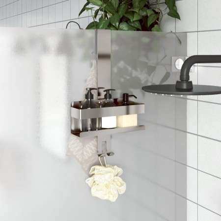 Estante colgante de ducha acero inoxidable cepillado 304