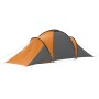 Zelt für 6 Personen aus grauem und orangefarbenem Stoff von vidaXL, Zelte - Ref: Foro24-93186, Preis: 140,77 €, Rabatt: %