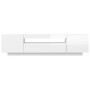 TV-Möbel mit LED-Leuchten in glänzendem Weiß 160x35x40 cm von vidaXL, TV-Möbel - Ref: Foro24-804433, Preis: 156,84 €, Rabatt: %