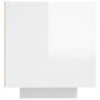 TV-Möbel mit LED-Leuchten in glänzendem Weiß 160x35x40 cm von vidaXL, TV-Möbel - Ref: Foro24-804433, Preis: 156,84 €, Rabatt: %