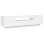 Mueble para TV con luces LED blanco 160x35x40 cm de vidaXL, Muebles TV - Ref: Foro24-804427, Precio: 101,82 €, Descuento: %
