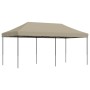 Tienda de fiesta plegable Pop-Up taupe 580x292x315 cm en Carpas y cenadores | Comprar online en Foro24