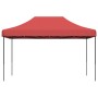 Tienda de fiesta plegable Pop-Up burdeos 440x292x315 cm