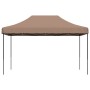 Tienda de fiesta plegable Pop-Up marrón 440x292x315 cm